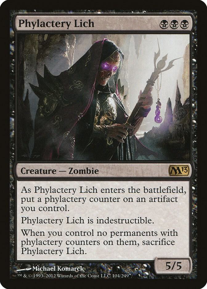 Phylactery Lich 104 (Magic 2013 (M13))  | Chromatic Games