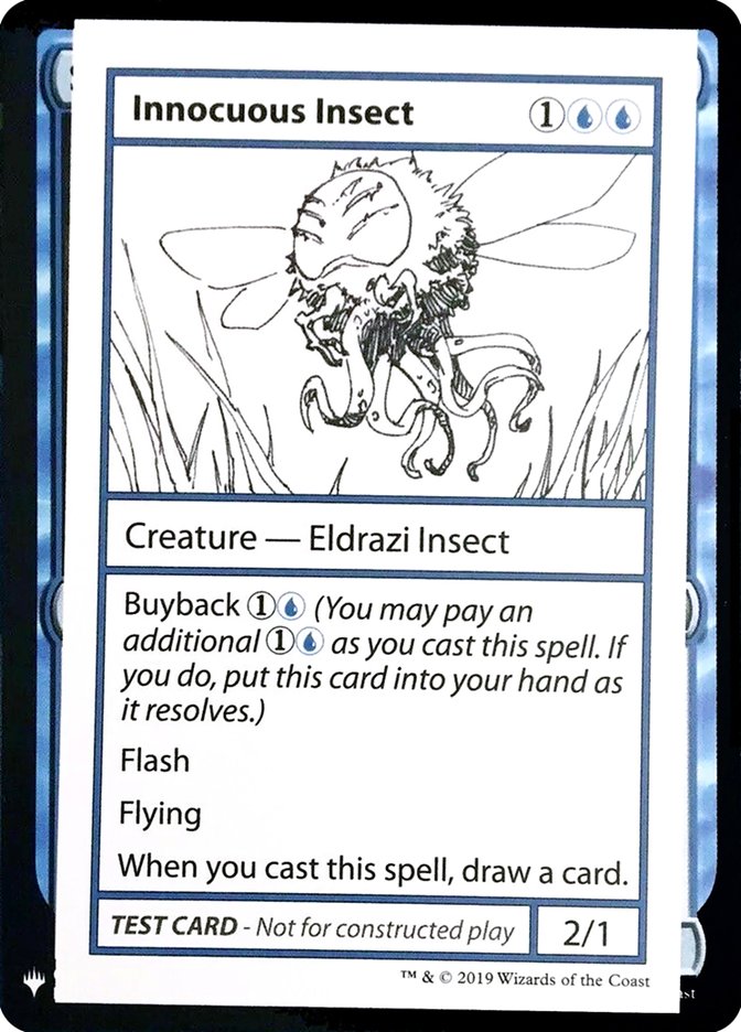 Innocuous Insect [Mystery Booster Playtest Cards] | Chromatic Games