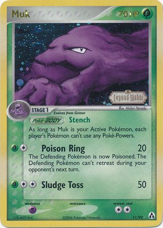 Muk (11/92) (Stamped) [EX: Legend Maker] | Chromatic Games