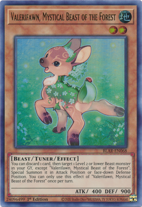 Valerifawn, Mystical Beast of the Forest [BLAR-EN068] Ultra Rare | Chromatic Games
