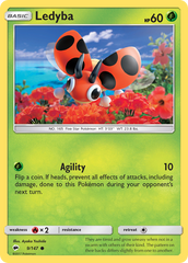 Ledyba (9/147) [Sun & Moon: Burning Shadows] | Chromatic Games