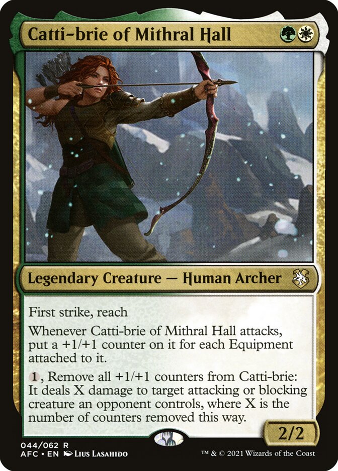 Catti-brie of Mithral Hall 44/62 (Commander: Adventures in the Forgotten Realms)  | Chromatic Games