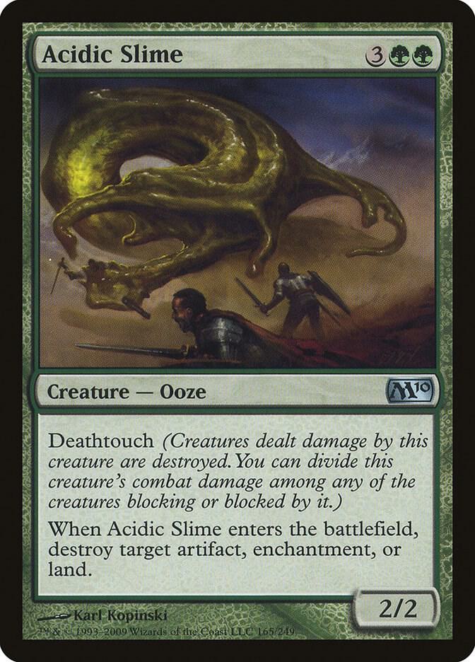 Acidic Slime 165/249 (Magic 2010 (M10))  | Chromatic Games