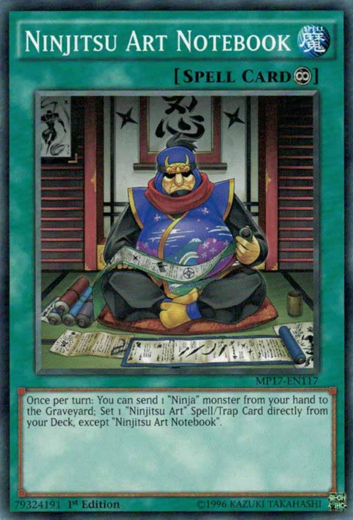 Ninjitsu Art Notebook [MP17-EN117] Common | Chromatic Games