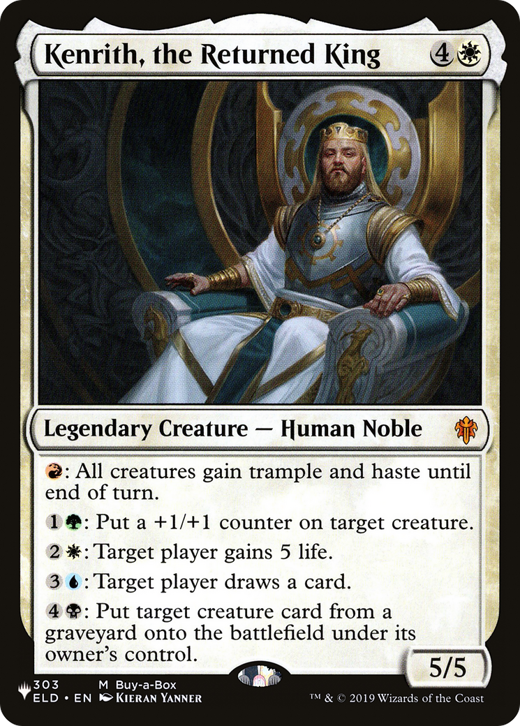 Kenrith, the Returned King [The List] | Chromatic Games