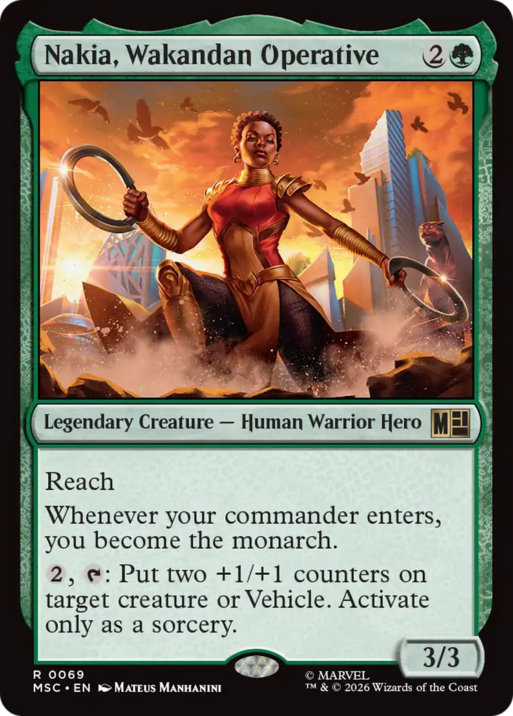 Nakia, Wakandan Operative [Marvel Super Heroes Commander] | Chromatic Games