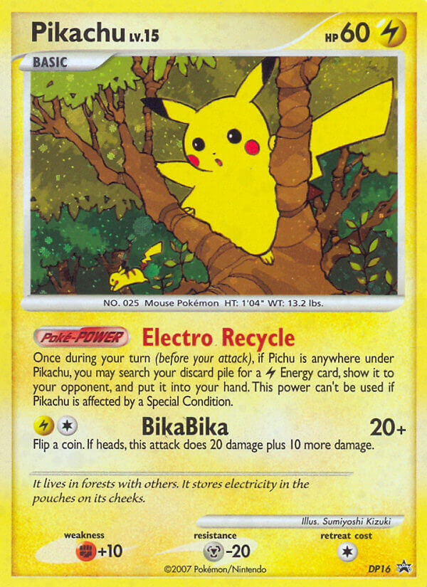 Pikachu (DP16) [Diamond & Pearl: Black Star Promos] | Chromatic Games