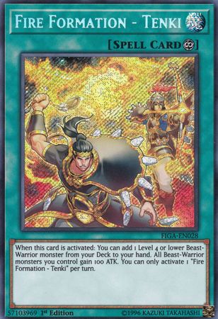 Fire Formation - Tenki [FIGA-EN028] Secret Rare | Chromatic Games