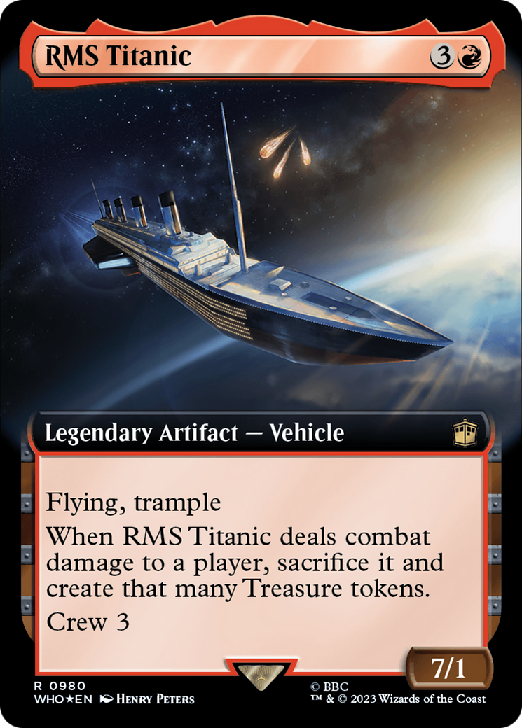 RMS Titanic (Extended Art) (Surge Foil) [Doctor Who] | Chromatic Games