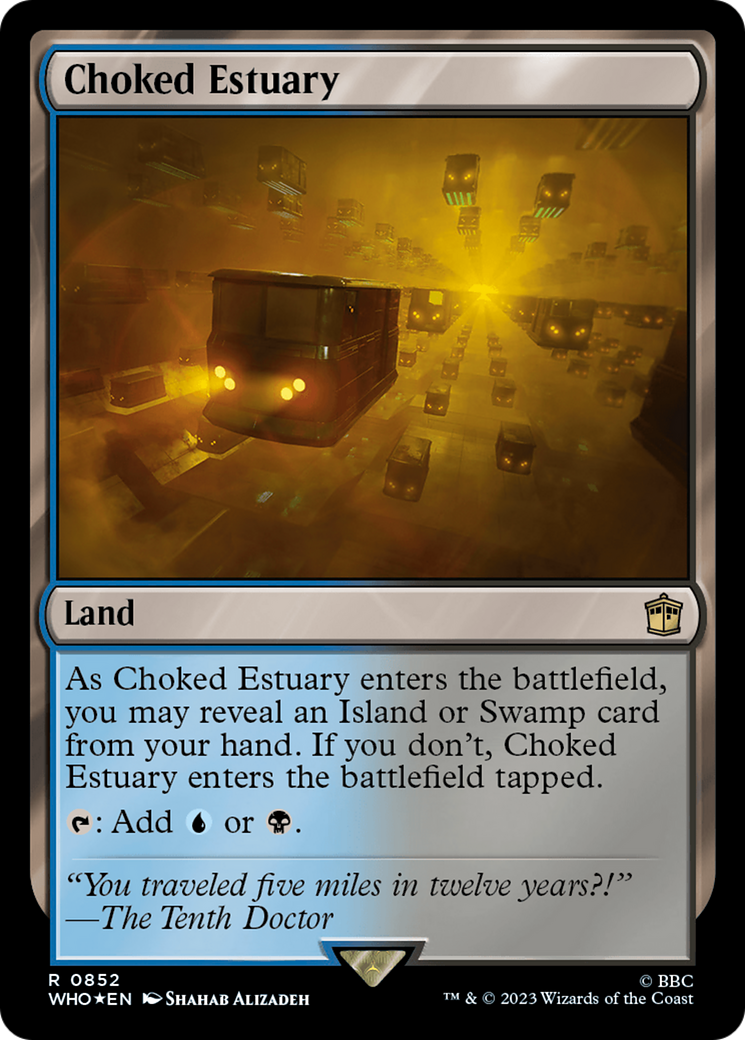 Choked Estuary (Surge Foil) [Doctor Who] | Chromatic Games
