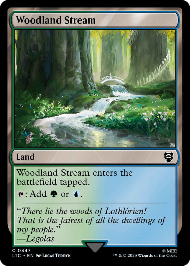 Woodland Stream [The Lord of the Rings: Tales of Middle-Earth Commander] | Chromatic Games