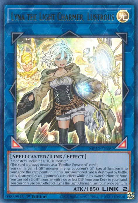 Lyna the Light Charmer, Lustrous [MP22-EN089] Ultra Rare | Chromatic Games