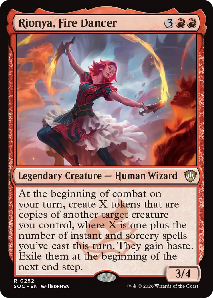 Rionya, Fire Dancer [Secrets of Strixhaven Commander] | Chromatic Games