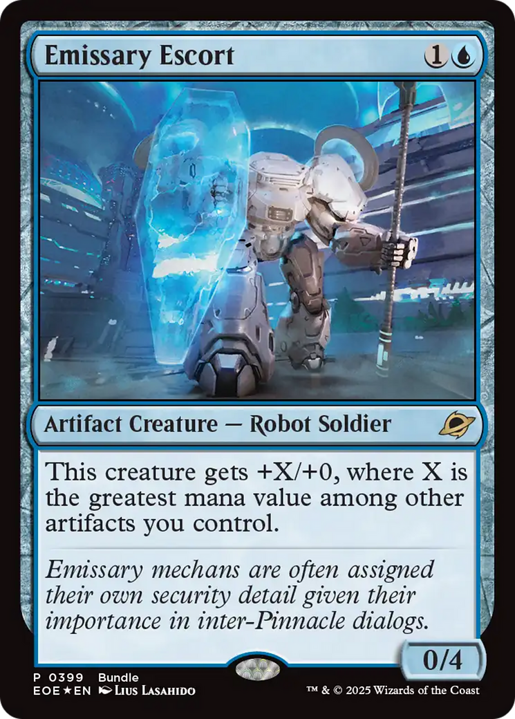 Emissary Escort [Edge of Eternities Promo Pack] | Chromatic Games