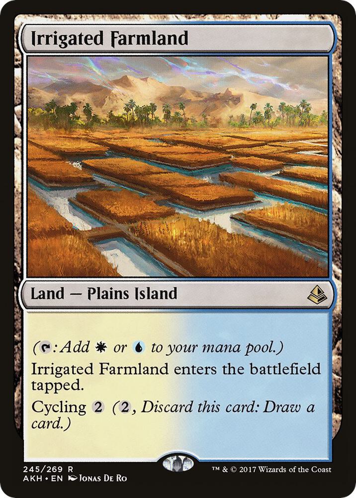 Irrigated Farmland 245/269 (Amonkhet)  | Chromatic Games