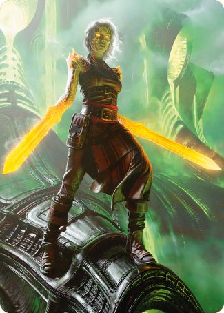 Nahiri, the Unforgiving Art Card [Phyrexia: All Will Be One Art Series] | Chromatic Games