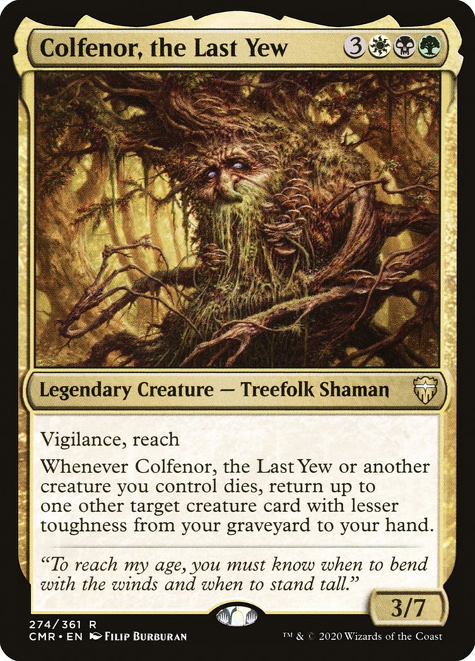 Colfenor, the Last Yew 274 (Commander Legends)  | Chromatic Games