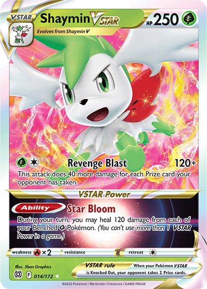 Shaymin VSTAR (014/172) [Sword & Shield: Brilliant Stars] | Chromatic Games