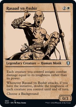 Rasaad yn Bashir Showcase 380 (Commander Legends: Battle for Baldur's Gate)  | Chromatic Games
