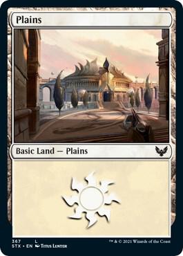 Plains 367 367 (Strixhaven: School of Mages)  - Foil | Chromatic Games