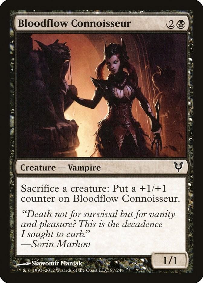 Bloodflow Connoisseur 87/244 (Avacyn Restored)  | Chromatic Games