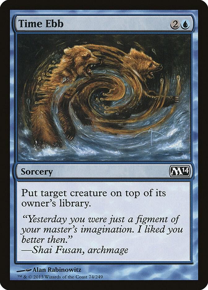Time Ebb 74/249 (Magic 2014 (M14))  | Chromatic Games