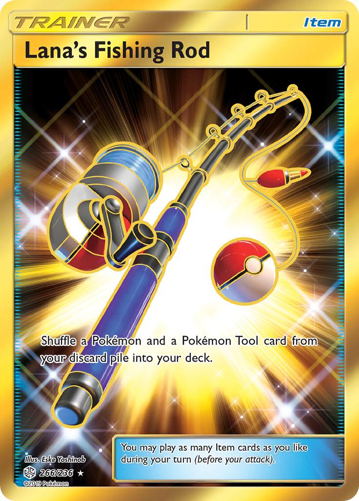 Lana's Fishing Rod (266/236) [Sun & Moon: Cosmic Eclipse] | Chromatic Games