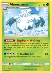 Abomasnow (4/131) [Sun & Moon: Forbidden Light] | Chromatic Games