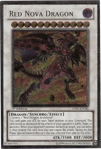 Red Nova Dragon [STBL-EN042] Ultimate Rare | Chromatic Games