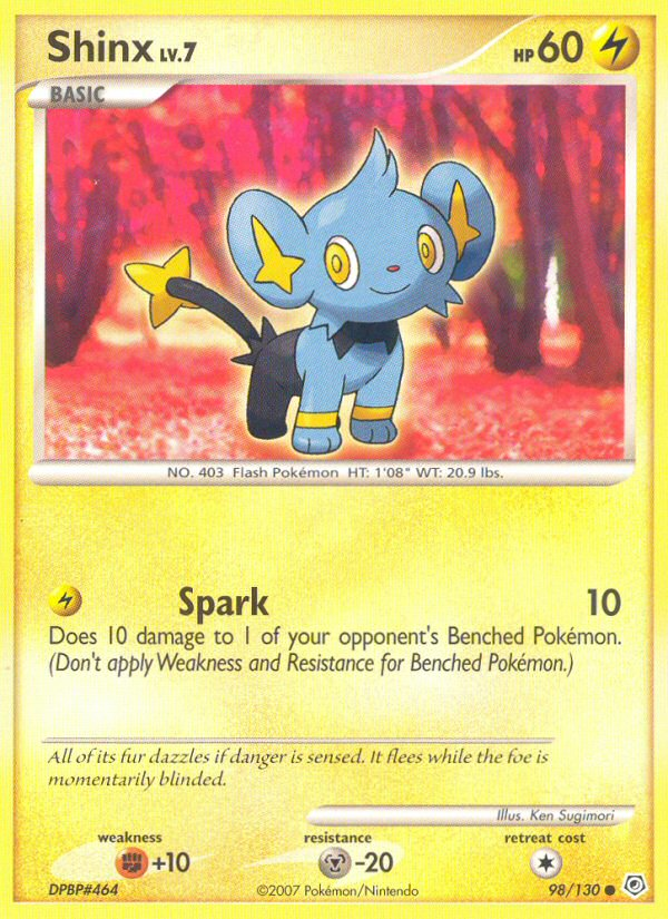 Shinx (98/130) [Diamond & Pearl: Base Set] | Chromatic Games