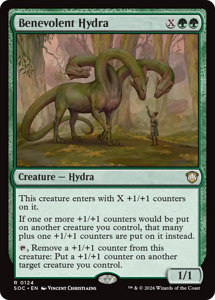 Benevolent Hydra [Secrets of Strixhaven Commander] | Chromatic Games