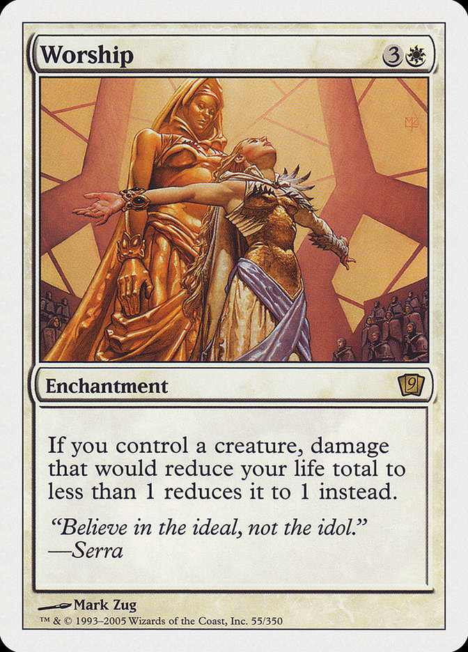 Worship 55/350 (9th Edition)  | Chromatic Games