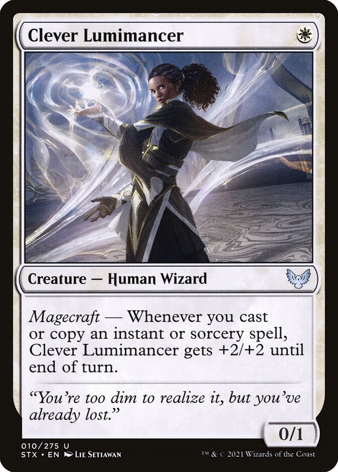 Clever Lumimancer 10 (Strixhaven: School of Mages)  | Chromatic Games