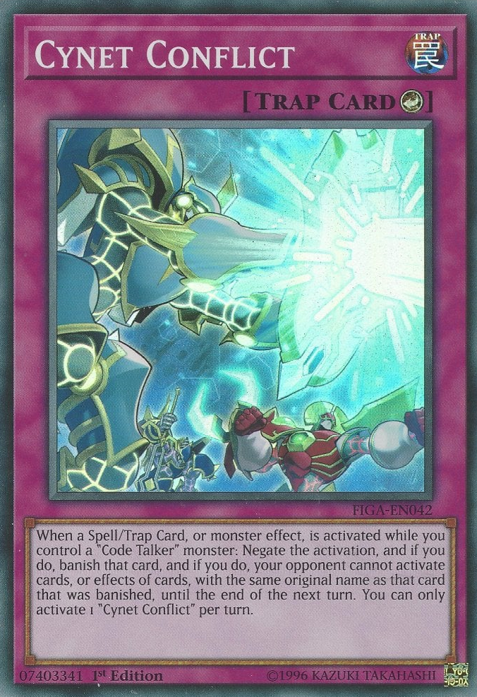 Cynet Conflict [FIGA-EN042] Super Rare | Chromatic Games
