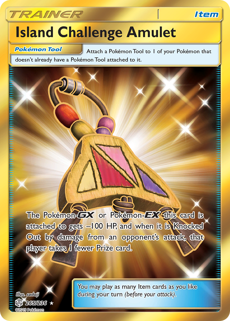 Island Challenge Amulet (265/236) [Sun & Moon: Cosmic Eclipse] | Chromatic Games