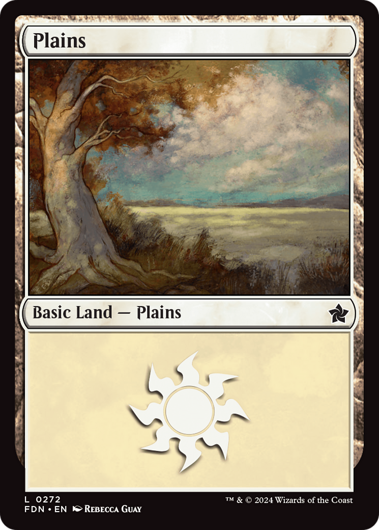 Plains (0272) [Foundations] | Chromatic Games