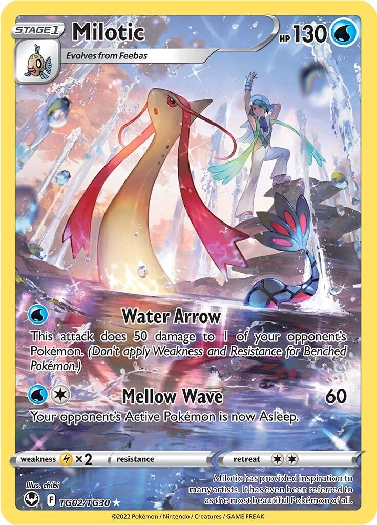 Milotic (TG02/TG30) [Sword & Shield: Silver Tempest] | Chromatic Games