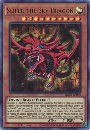 Slifer the Sky Dragon (Ultra Pharaoh's Rare) [KICO-EN063] Ultra Pharaoh's Rare | Chromatic Games