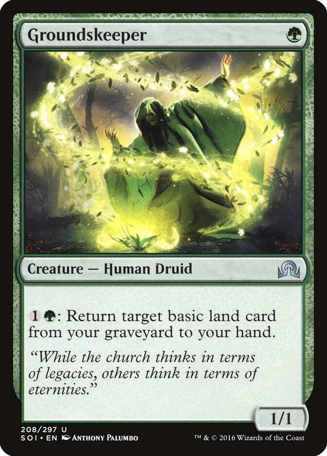 Groundskeeper 208/297 (Shadows over Innistrad)  | Chromatic Games