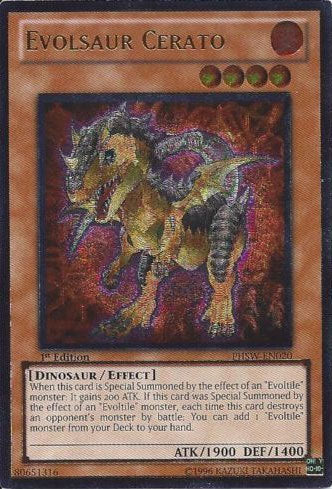 Evolsaur Cerato [PHSW-EN020] Ultimate Rare | Chromatic Games