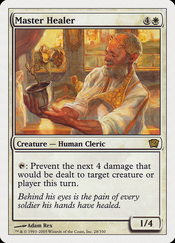 Master Healer 28/350 (9th Edition)  | Chromatic Games