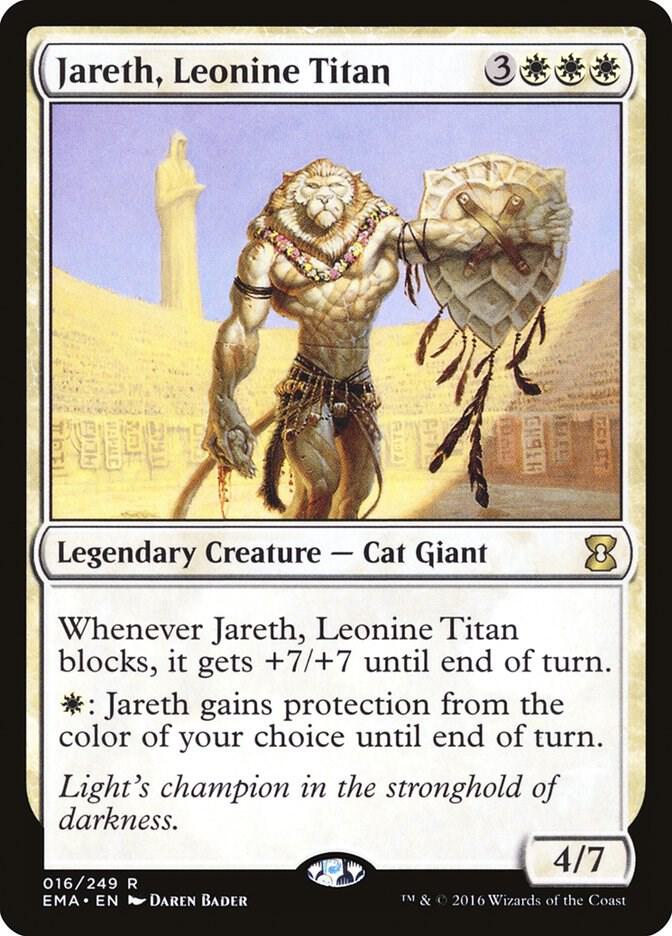 Jareth, Leonine Titan 16/249 (Eternal Masters)  | Chromatic Games