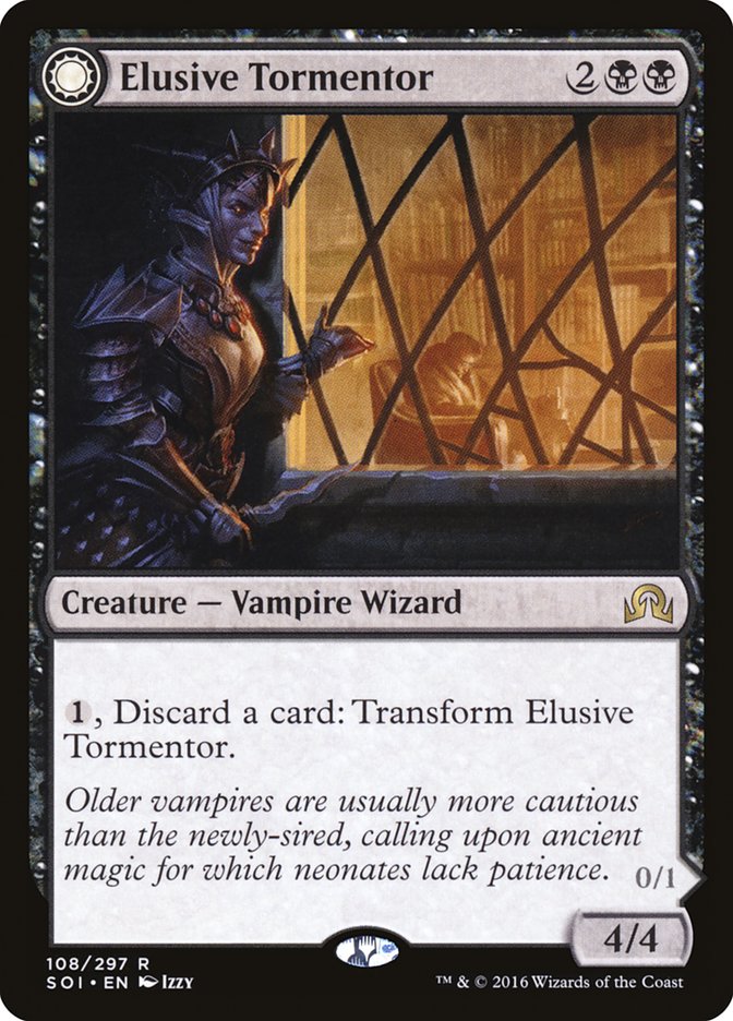 Elusive Tormentor // Insidious Mist 108/297 (Shadows over Innistrad)  | Chromatic Games