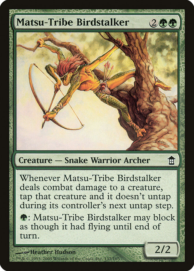 Matsu-Tribe Birdstalker [Saviors of Kamigawa] | Chromatic Games