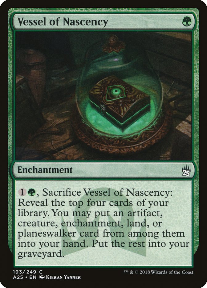 Vessel of Nascency 193/249 (Masters 25)  - Foil | Chromatic Games