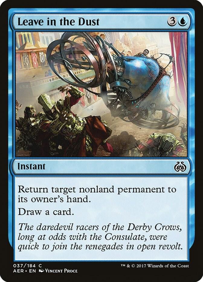 Leave in the Dust 37/184 (Aether Revolt)  | Chromatic Games