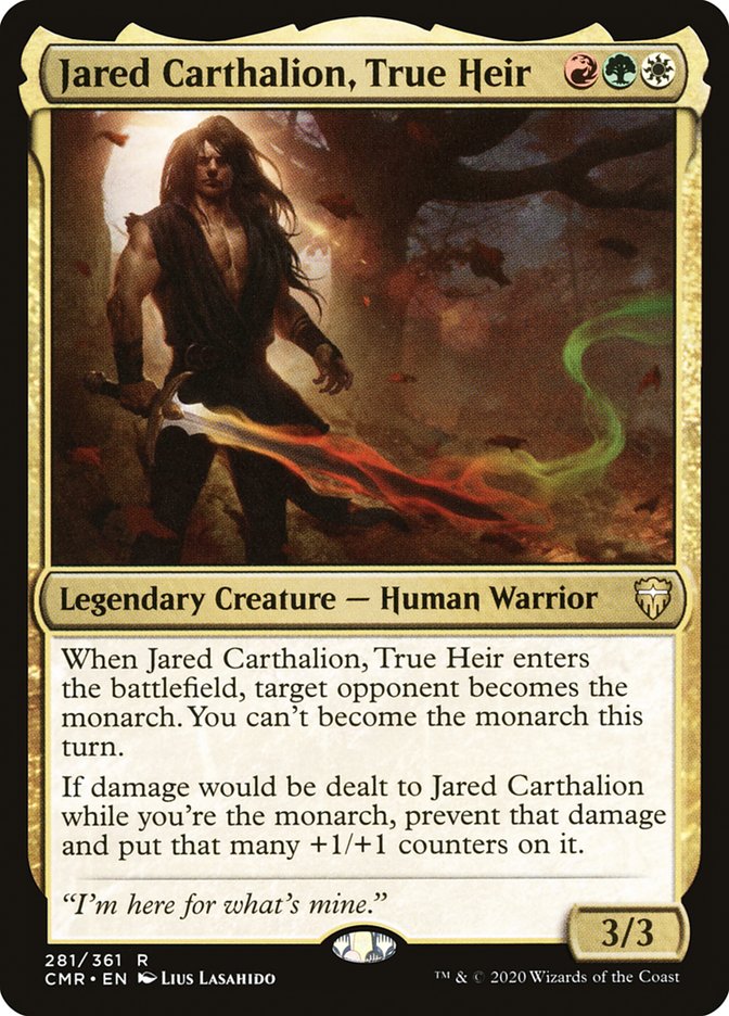 Jared Carthalion, True Heir 281 (Commander Legends)  | Chromatic Games