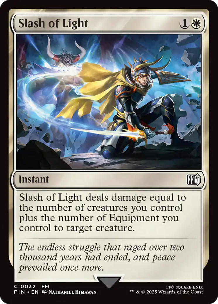 Slash of Light [FINAL FANTASY] | Chromatic Games