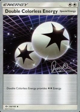 Double Colorless Energy (136/149) (Infinite Force - Diego Cassiraga) [World Championships 2017] | Chromatic Games