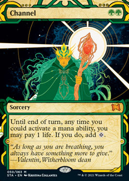 Channel (Foil Etched) [Strixhaven: Mystical Archive] | Chromatic Games